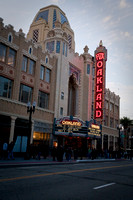 Fox Theater exterior at show night, May, 2009